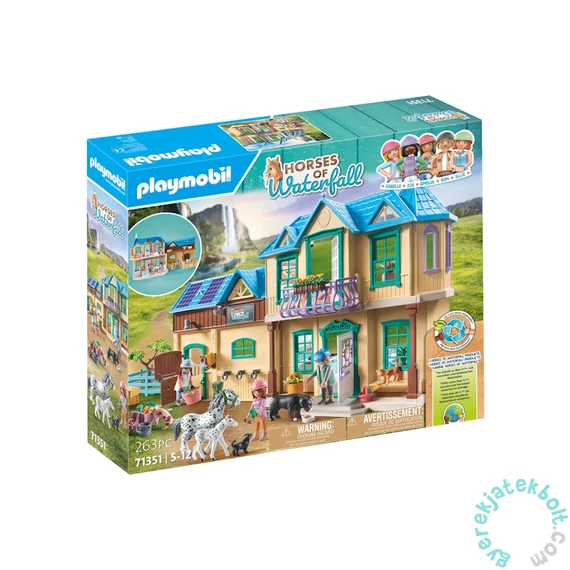 Playmobil - Horses of Waterfall - Vízesés farm játékszett