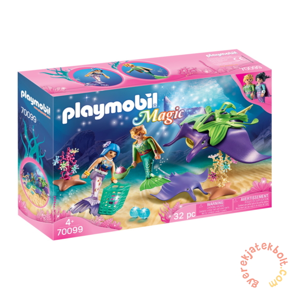 Playmobil - Magic - Gyöngygyűjtők rájákkal játékszett