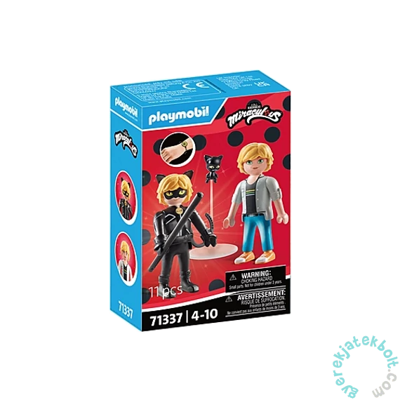 Playmobil 71337 Miraculos Adrien és a Fekete macska játékszett