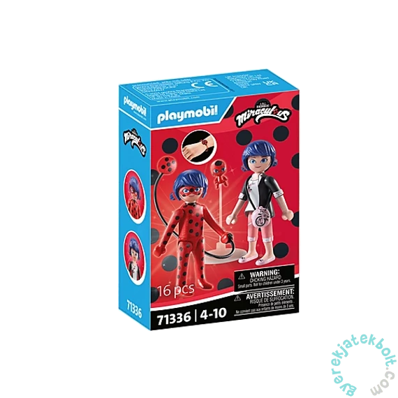 Playmobil 71336 Miraculos Marinette és a Katicabogár játékszett