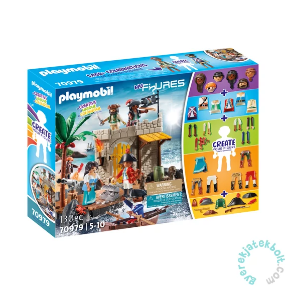 Playmobil - My Figures - Kalózok szigete játékszett