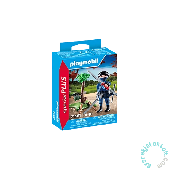 Playmobil - Special Plus - Ninja felszereléssel játékszett (71481)