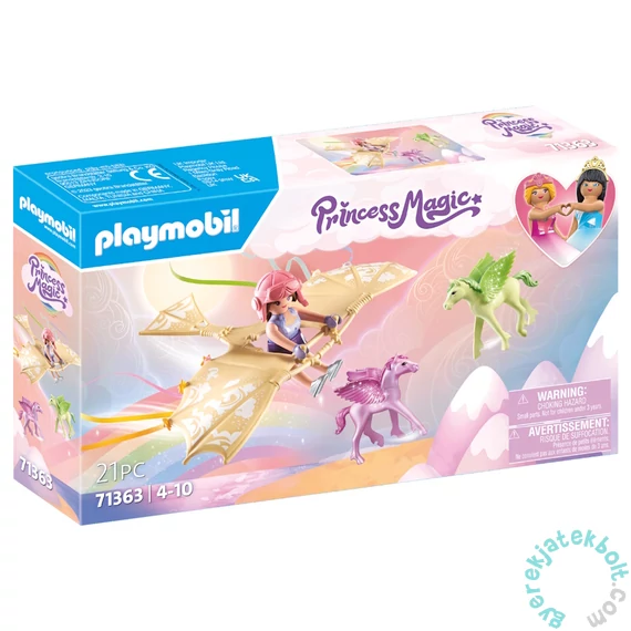 Playmobil - Princess Magic - Varázslatos kirándulás a pegazus csikóval játékszett