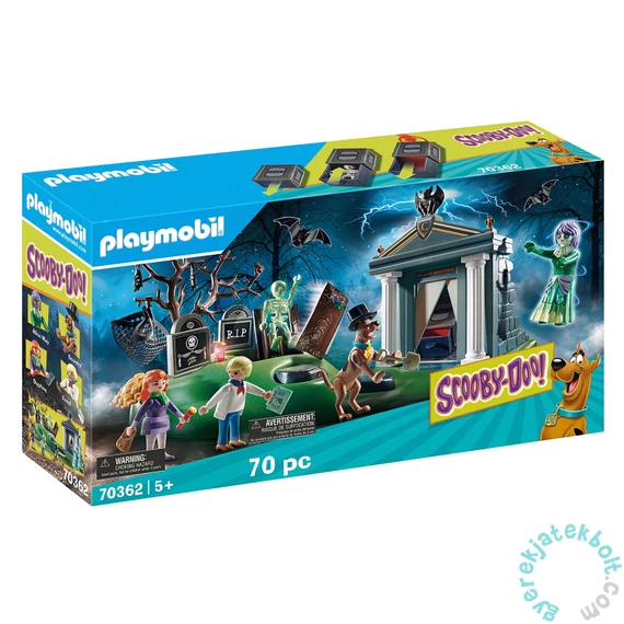 Playmobil - Scooby-Doo! - Kaland a temetőben játékszett