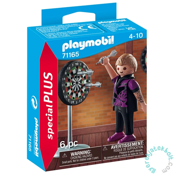 Playmobil - Special Plus - Darts versenyző játékszett