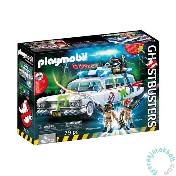Playmobil - Szellemirtók - Szellemirtók Ecto-1 járgánya játékszett