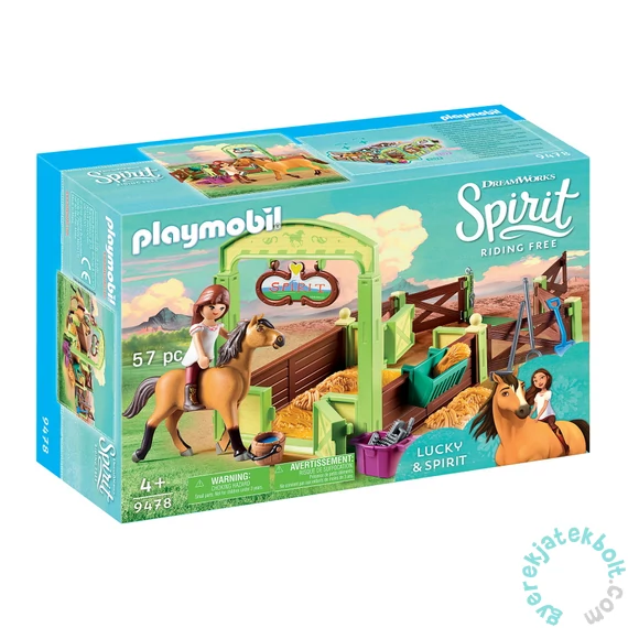 Playmobil - Szilaj, a szabadon száguldó - Lucky és Szilaj boxa játékszett