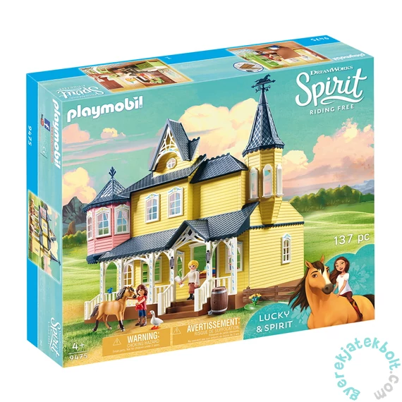 Playmobil - Szilaj, a szabadon száguldó - Lucky boldog otthona játékszett