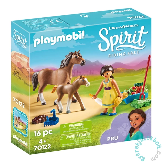 Playmobil - Szilaj, a szabadon száguldó - Prudi lovacskákkal játékszett