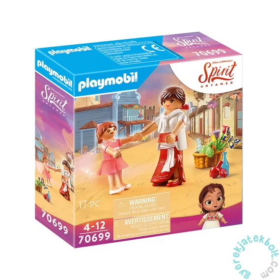 Playmobil - Szilaj - Zabolátlanok - Kislány Lucky és Milagro játékszett