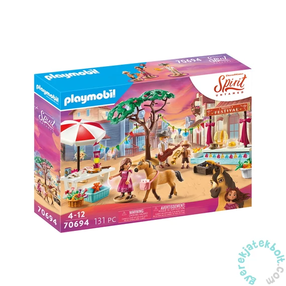 Playmobil - Szilaj - Zabolátlanok - Miradero Fesztivál  játékszett