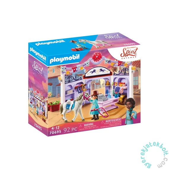 Playmobil - Szilaj - Zabolátlanok - Miradero Lovasbolt játékszett