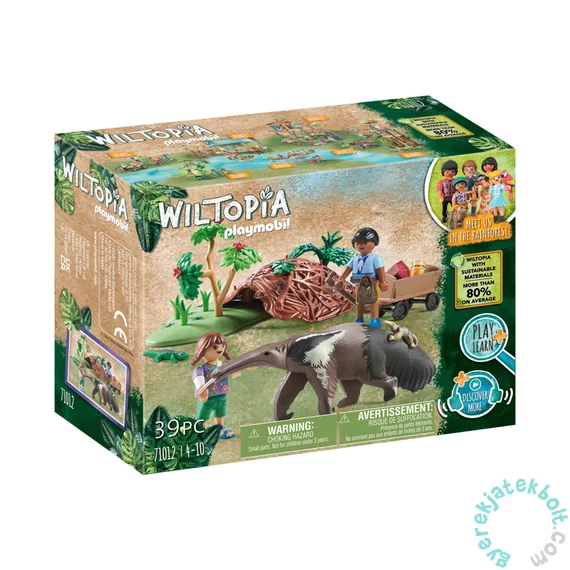 Playmobil - Wiltopia - Hangyász gondozás játékszett