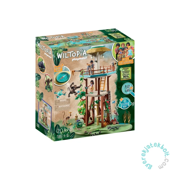 Playmobil - Wiltopia - Kutatótorony iránytűvel játékszett