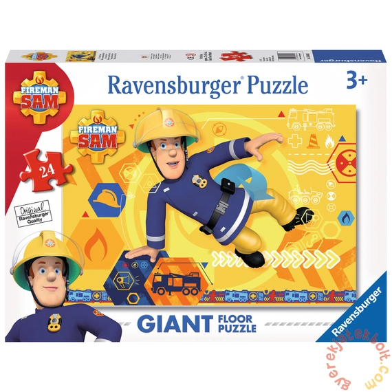 Ravensburger 24 db-os Floor puzzle - Sam, a tűzoltó (05446)