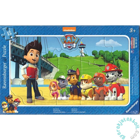 Ravensburger 15 db-os keretes puzzle - Mancs őrjárat (06124)