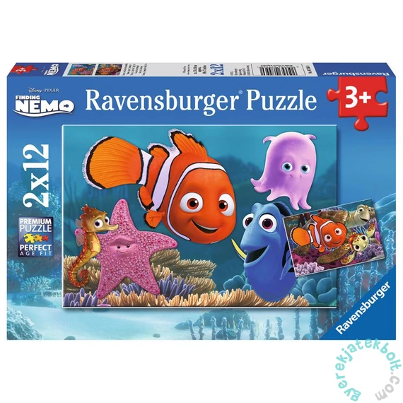 Ravensburger 2 x 12 db-os puzzle - Némó nyomában (07556)
