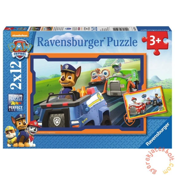 Ravensburger 2 x 12 db-os puzzle - Mancs őrjárat (07591)