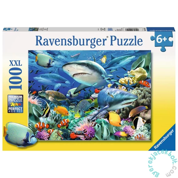 Ravensburger 100 db-os XXL puzzle - Cápazátony (10951)