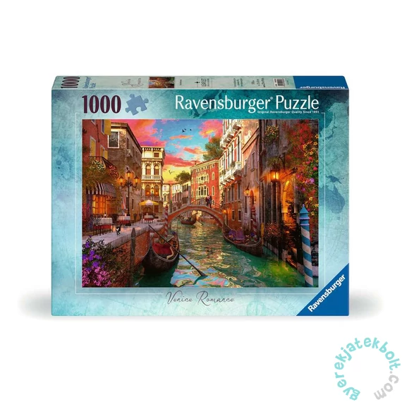 Ravensburger 1000 db-os puzzle - Velencei romantika (12000056)