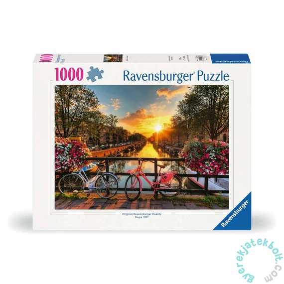 Ravensburger 1000 db-os puzzle - Kerékpárok Amszterdamban (12000662)