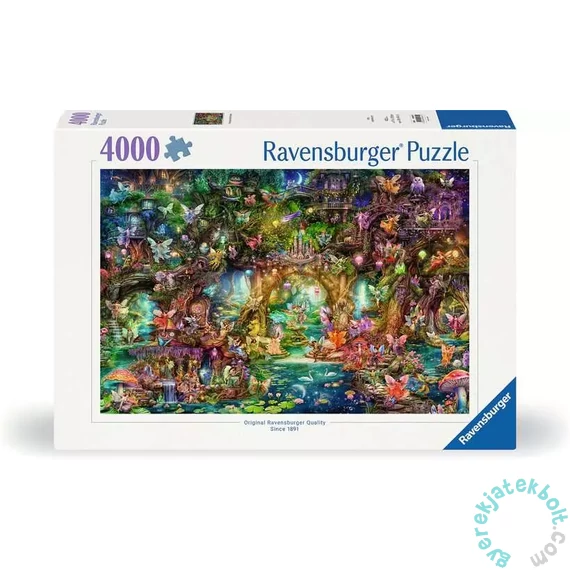 Ravensburger 4000 db-os puzzle - Hidden World of Fairies (12000810)