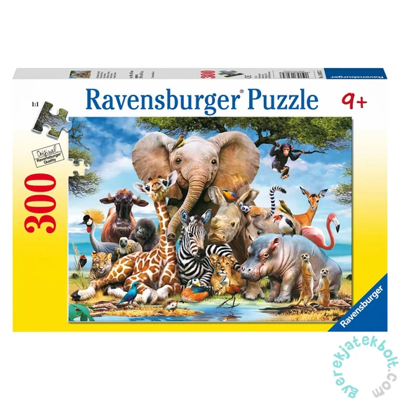 Ravensburger 300 db-os XXL puzzle - Afrikai barátok (13075)
