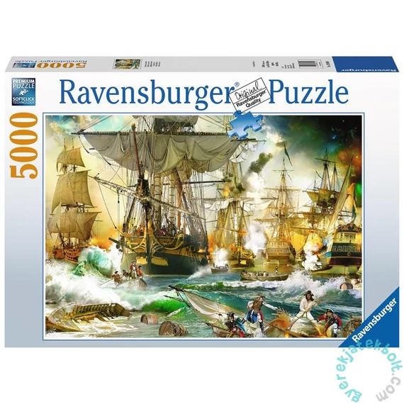Ravensburger 5000 db-os puzzle - Tengeri csata (13969)