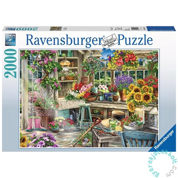 Ravensburger 2000 db-os puzzle - Idilli kert (13996)