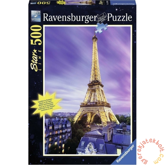 Ravensburger 500 db-os puzzle - Eiffel-torony, Párizs (14898)