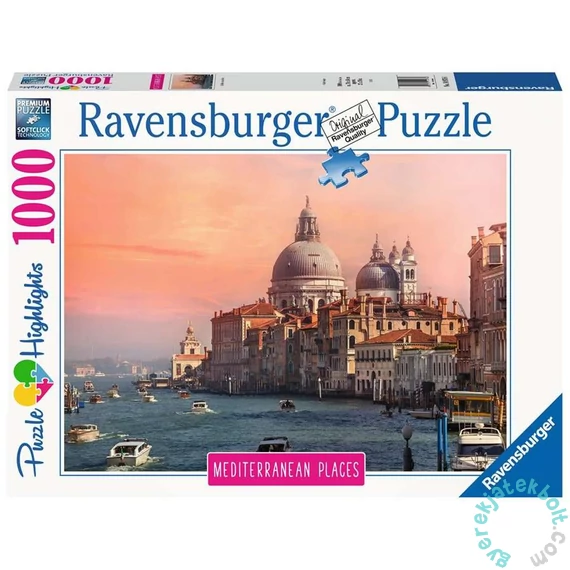 Ravensburger 1000 db-os  puzzle - Mediterranean Places - Olaszország (14976)