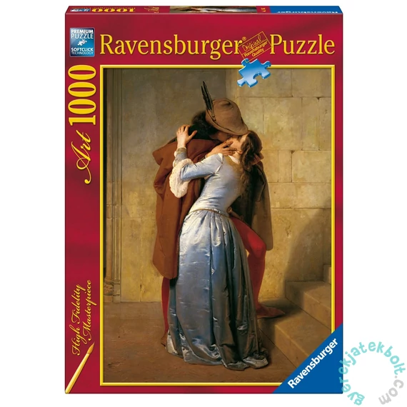 Ravensburger 1000 db-os Art puzzle - Hayez - A csók (15405)