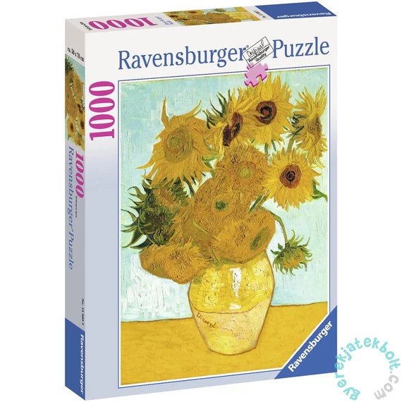 Ravensburger 1000 db-os Art puzzle - Van Gogh - Napraforgók (15805)