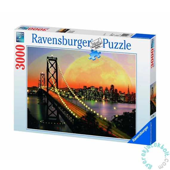 Ravensburger 3000 db-os puzzle - San Francisco éjszaka (17039)