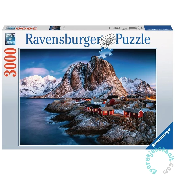 Ravensburger 3000 db-os puzzle - Lofoten, Norvégia (17081)