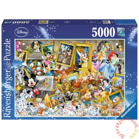 Ravensburger 5000 db-os puzzle - Disney - Mickey, a művész (17432)