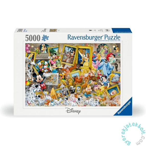Ravensburger 5000 db-os puzzle - Disney - Mickey, a művész (17432)