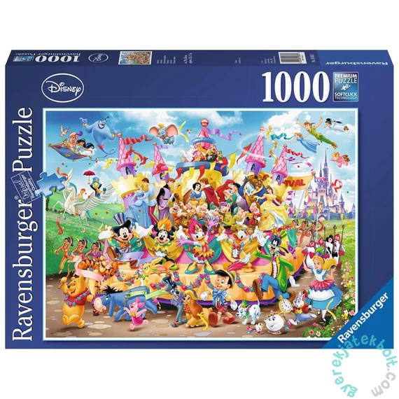 Ravensburger 1000 db-os puzzle - Disney Karnevál (19383)