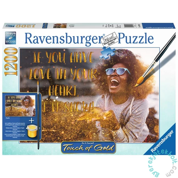 Ravensburger 1200 db-os puzzle - Touch of Gold - Show me Love (19933)