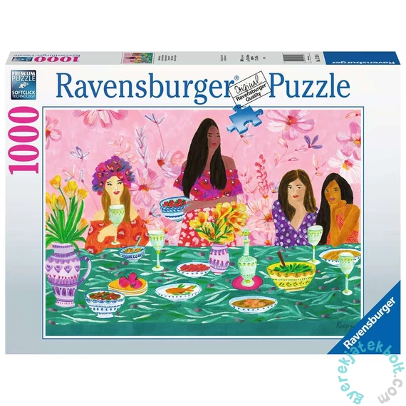 Ravensburger 1000 db-os puzzle - Lányok villásreggelije (17131)