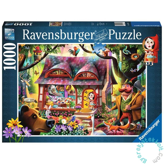 Ravensburger 1000 db-os puzzle - Come In, Red Riding Hood (17462)