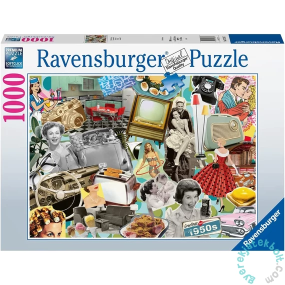 Ravensburger 1000 db-os puzzle - The 50s (17387)