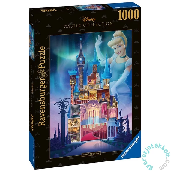 Ravensburger 1000 db-os puzzle - Disney Castle collection - Hamupipőke (17331)
