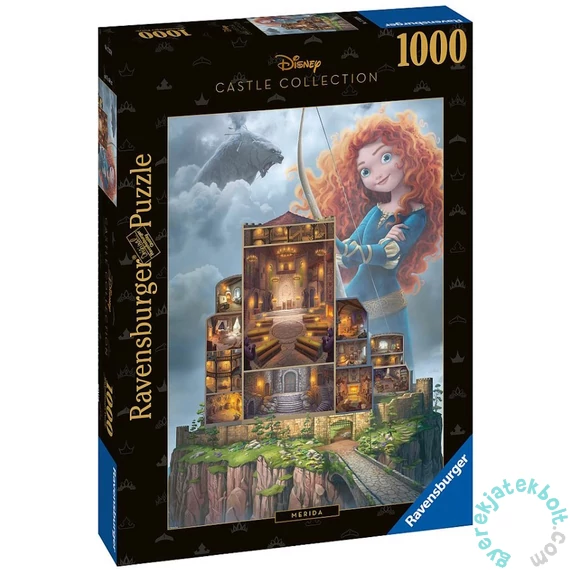 Ravensburger 1000 db-os puzzle - Disney Castle collection - Merida (17335)