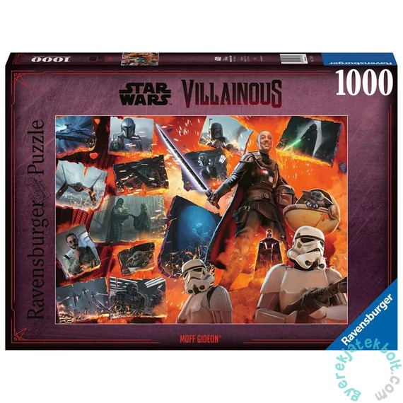 Ravensburger 1000 db-os puzzle - Disney gonoszai - Moff Gideon (17343)