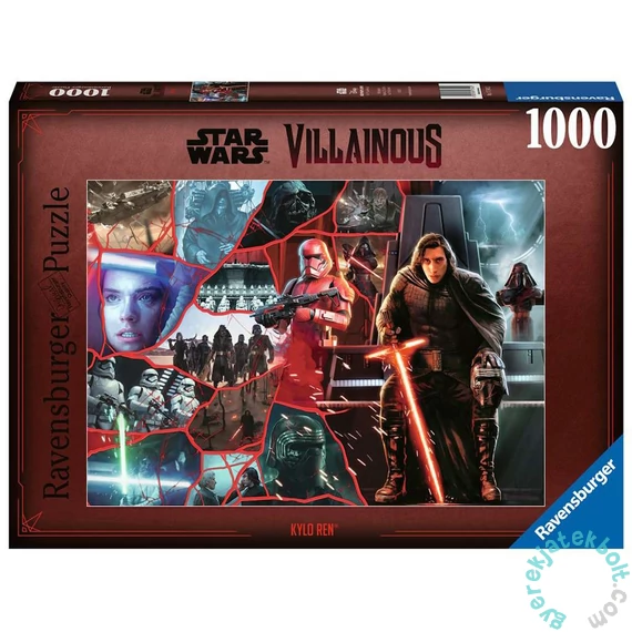 Ravensburger 1000 db-os puzzle - Disney gonoszai - Kylo Ren (17340)