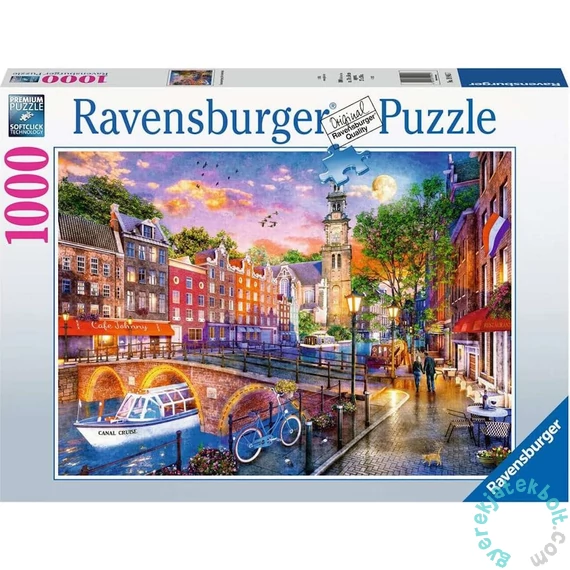 Ravensburger 1000 db-os puzzle - Amszterdam (19945)