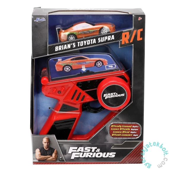Jada - Halálos Iramban -  RC Toyota Supra modell autó - 1 -55 (253202010)