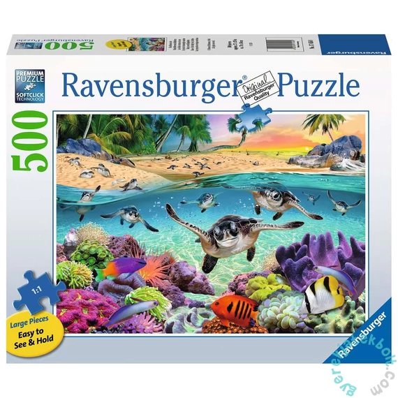 Ravensburger 500 db-os puzzle - Bébi teknősök (17456)