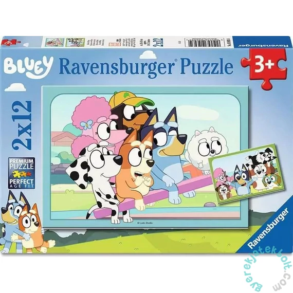 Ravensburger 2 x 12 db-os puzzle - Bluey (05693)
